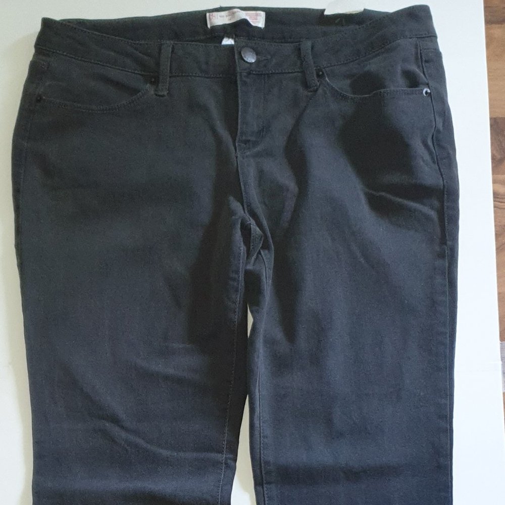 NO Boundaries Flared Bootcut Juniors Charcoal Grey Size 15 Pants